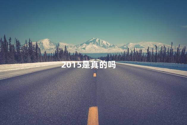 2015是真的吗