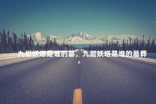 九层妖塔是谁的墓，九层妖塔是谁的墓葬