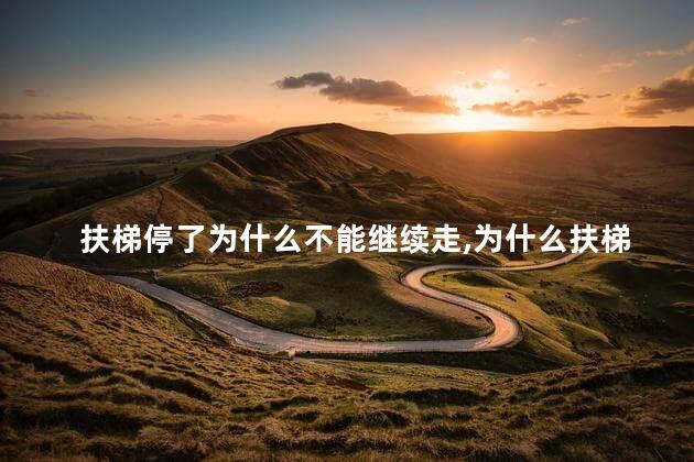 扶梯停了为什么不能继续走，为什么扶梯停了不能动