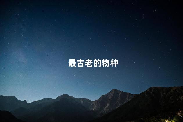 最古老的物种，最古老的物种是什么